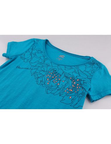 Ladies city short sleeve T-shirt KARMELA (2019) bluebird