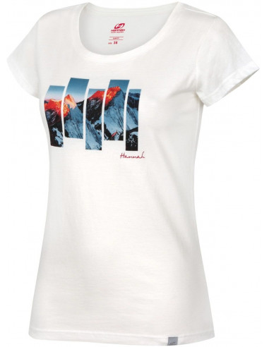 Ladies city short sleeve T-shirt ARMELA bright white