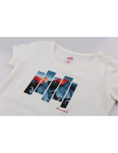 Ladies city short sleeve T-shirt ARMELA bright white