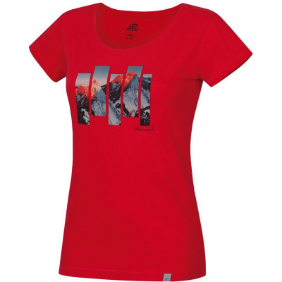 Ladies city short sleeve T-shirt ARMELA rouge red