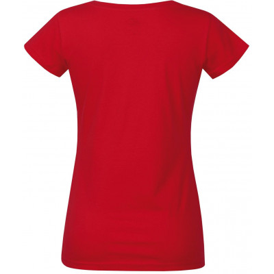 Ladies city short sleeve T-shirt ARMELA rouge red 2