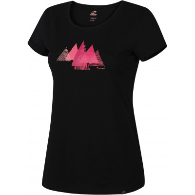 Ladies city short sleeve T-shirt LAVINET anthracite