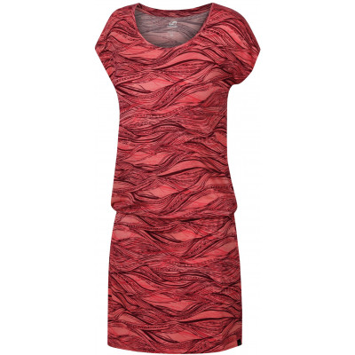 Ladies city dress ZANZIBA desert flower/beaujolais