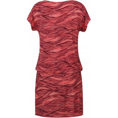 Ladies city dress ZANZIBA desert flower/beaujolais 2