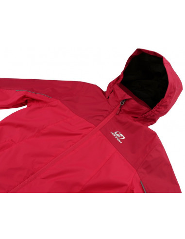 Kids jacket PEETA JR cherries jubilee/bright rose