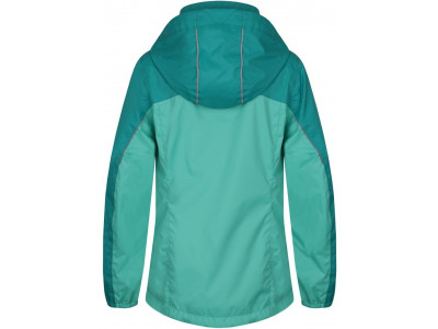 Kids jacket PEETA JR dynasty green/electric green