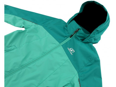 Kids jacket PEETA JR dynasty green/electric green