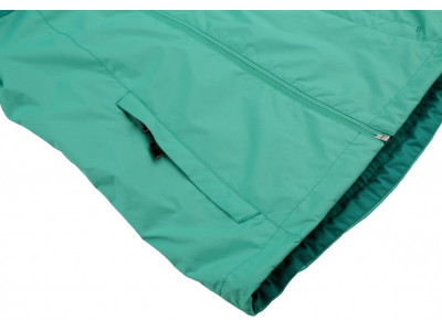 Kids jacket PEETA JR dynasty green/electric green