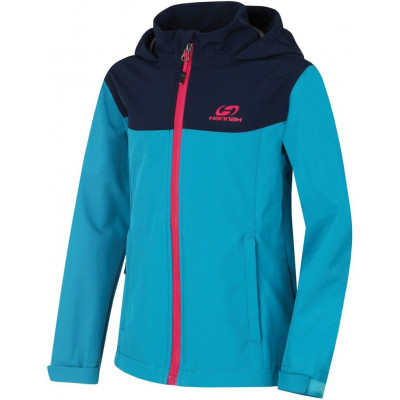 Kids jacket ABONA JR enamel blue/black iris