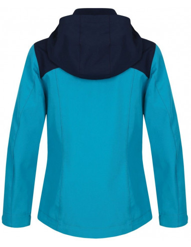 Kids jacket ABONA JR enamel blue/black iris