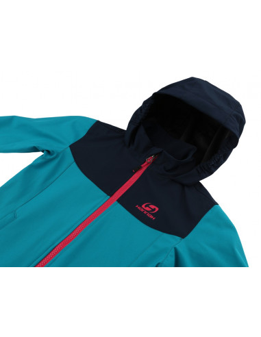 Kids jacket ABONA JR enamel blue/black iris