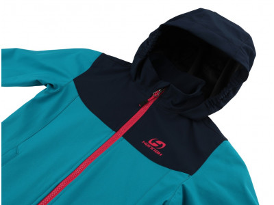 Kids jacket ABONA JR enamel blue/black iris