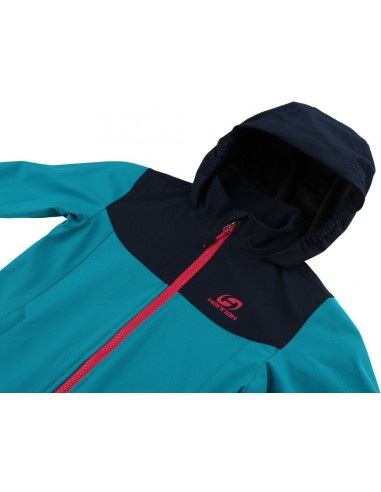 Kids jacket ABONA JR enamel blue/black iris