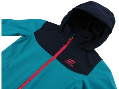 Kids jacket ABONA JR enamel blue/black iris