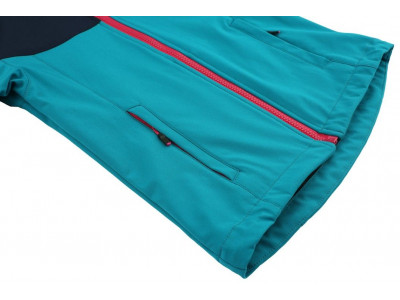 Kids jacket ABONA JR enamel blue/black iris