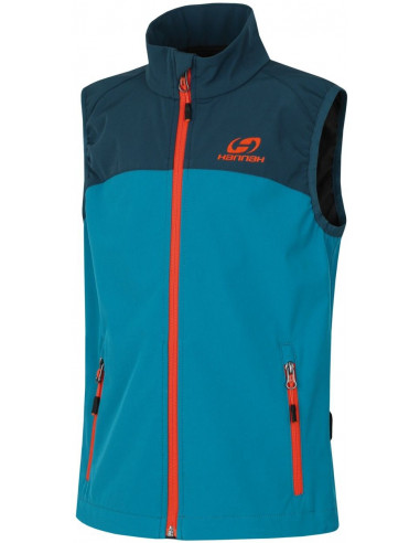 Bērnu veste LORAS JR zils/atlantijas zils