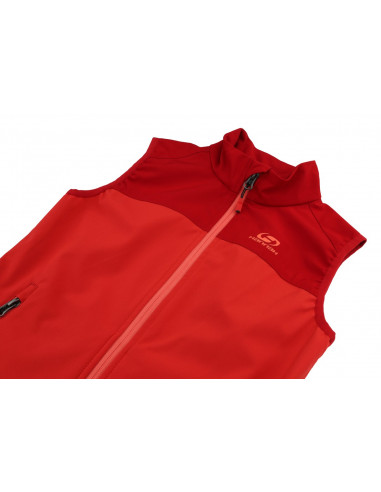 Kids vest LORAS JR poppy red/chili pepper