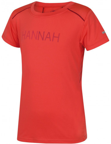 Kids short sleeve T-shirt TULMA JR hot coral