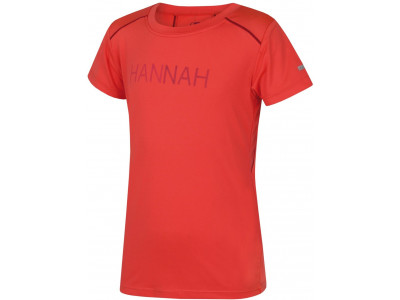 Kids short sleeve T-shirt TULMA JR hot coral