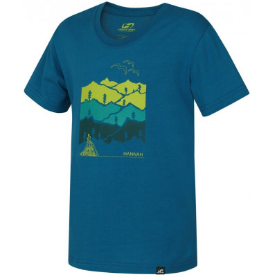 Kids short sleeve T-shirt DARLEY JR mosaic blue