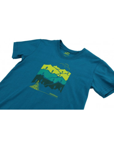 Kids short sleeve T-shirt DARLEY JR mosaic blue
