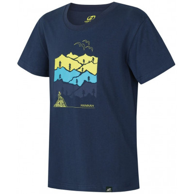 Kids short sleeve T-shirt DARLEY JR dark denim