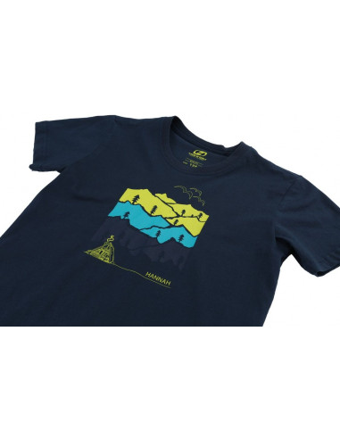 Bērnu T-krekls ar īsām piedurknēm DARLEY JR tumšs džinsu