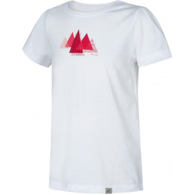 Kids short sleeve T-shirt PONTELA JR bright white