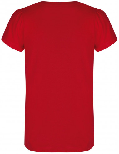 Kids short sleeve T-shirt PONTELA JR rouge red