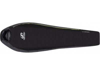 Uni camping sleeping bag SHERPA 300 MT-P anthracite/dark shadow (green)