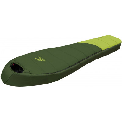 Uni camping sleeping bag BURROW 240 dill/lime green