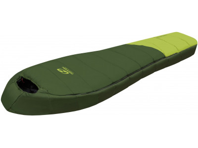 Uni camping sleeping bag BURROW 240 dill/lime green