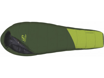 Uni camping sleeping bag BURROW 240 dill/lime green