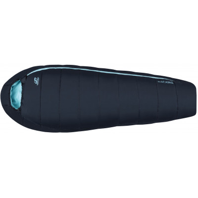 Ladies camping sleeping bag TREK W 240 midnight navy (aqua splash) 2