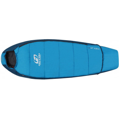 Kids camping sleeping bag TREK JR 200 blue jewel/moroccan blue 2