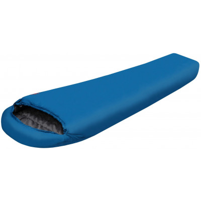 Ladies camping sleeping bag BIKER W 120 blue jewel