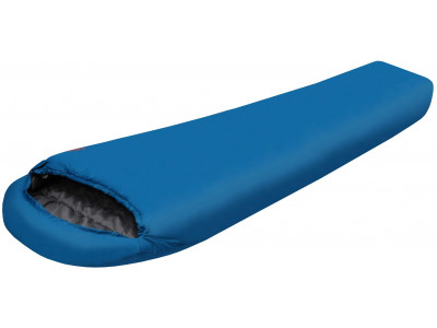Ladies camping sleeping bag BIKER W 120 blue jewel