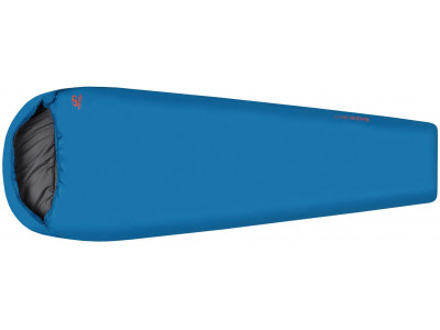 Ladies camping sleeping bag BIKER W 120 blue jewel