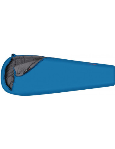Ladies camping sleeping bag BIKER W 120 blue jewel