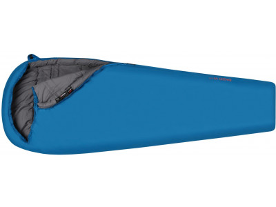 Ladies camping sleeping bag BIKER W 120 blue jewel