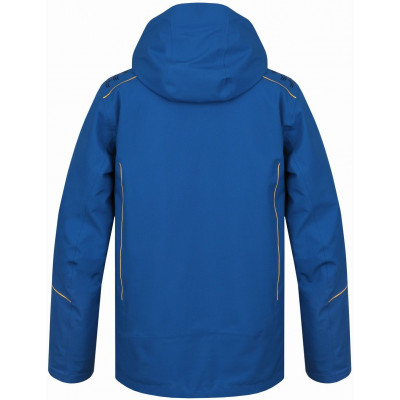 Mens snowsport jacket MARCOS mykonos blue (yellow) 2