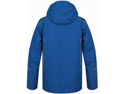 Mens snowsport jacket MARCOS mykonos blue (yellow)