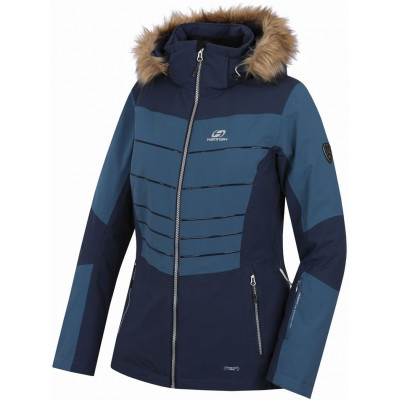 Sieviešu slēpošanas jaka BERTIE nakts zils/indigo