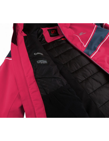 Ladies snowsport jacket KIELY virtual pink/vintage indigo
