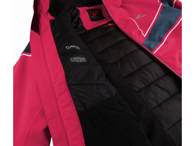 Ladies snowsport jacket KIELY virtual pink/vintage indigo