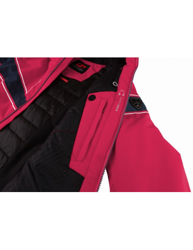 Ladies snowsport jacket KIELY virtual pink/vintage indigo