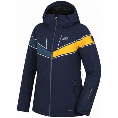 Ladies snowsport jacket KIELY blue nights/gold fusion