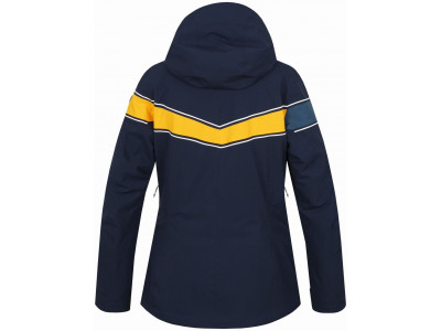 Ladies snowsport jacket KIELY blue nights/gold fusion