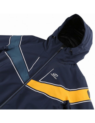 Ladies snowsport jacket KIELY blue nights/gold fusion