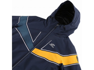 Ladies snowsport jacket KIELY blue nights/gold fusion